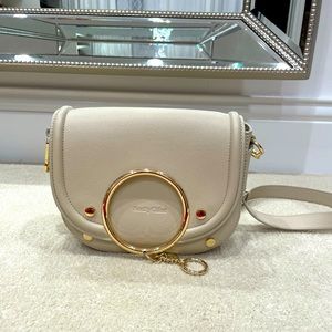 See By Chloe Mara Leather Shoulder Bag New